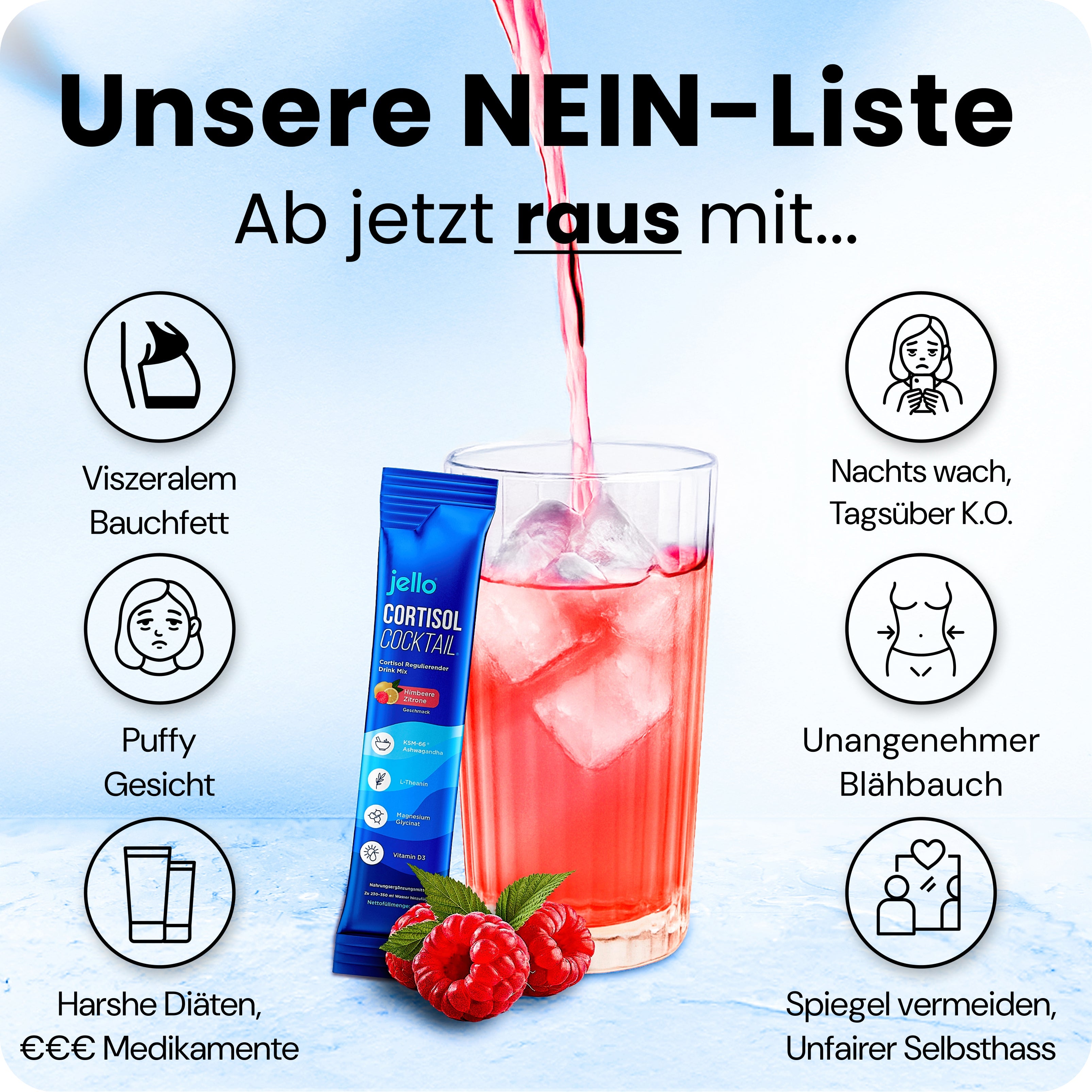 Jello Cortisol Cocktail