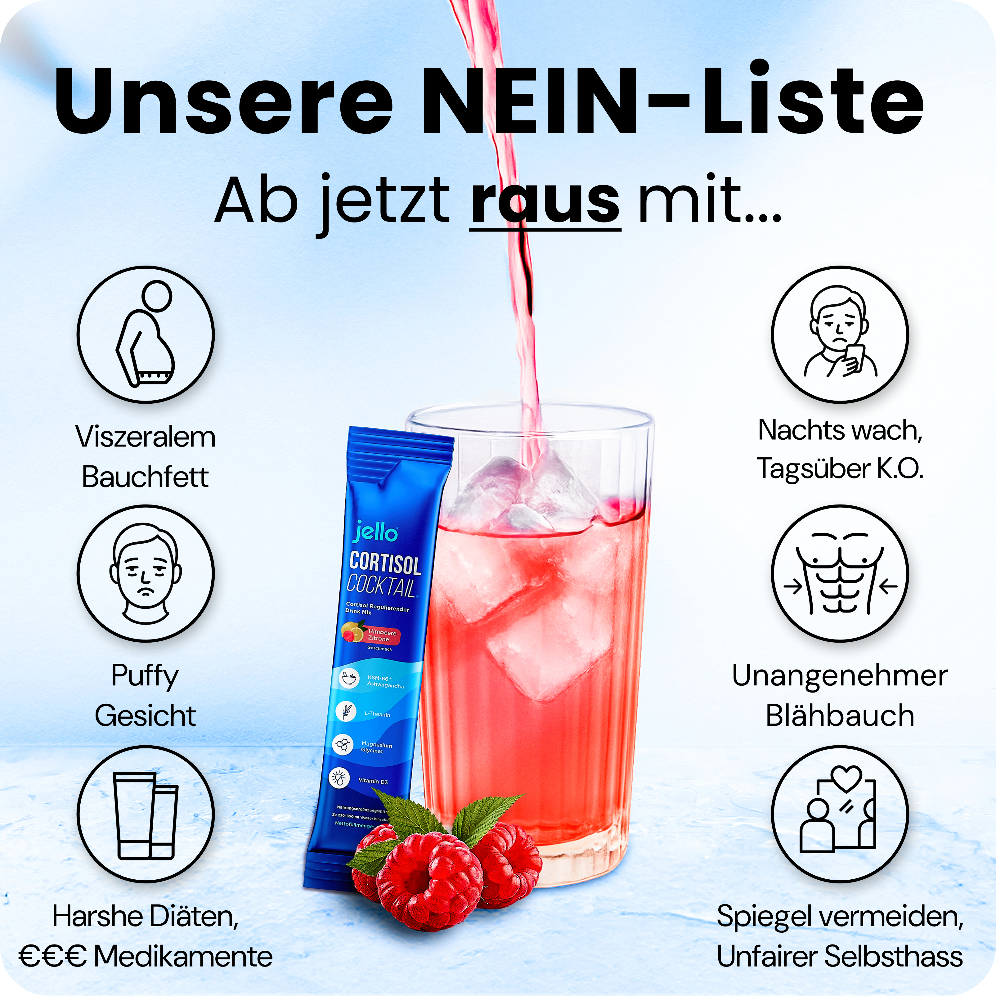 Jello Cortisol Cocktail