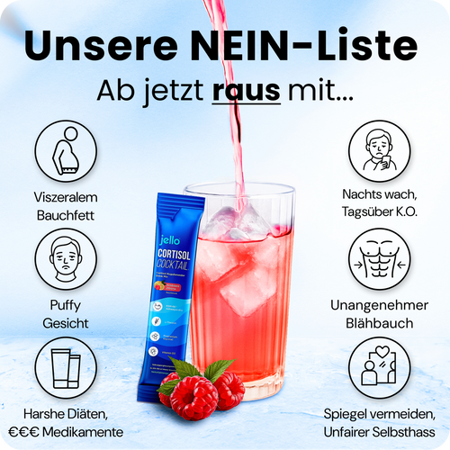 2x Monate Extra Jello Cortisol Cocktail + Gratis Geschenke